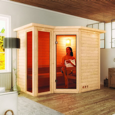 Sauna finlandese Tamara in massello 40 mm